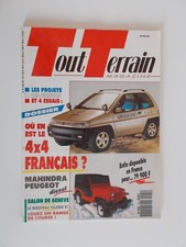 TOUT TERRAIN MAGAZINE 25 MAHINDRA CJ 340 & CJ 540-LAND ROVER 90-LE 4X4 FRANCAIS