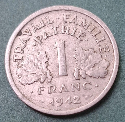 Pièce monnaie franc - 1,