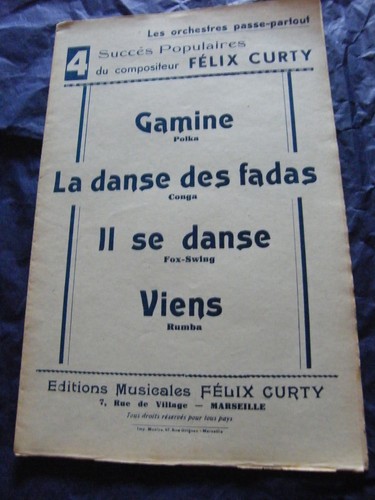 Partition les orchestres - "partition,