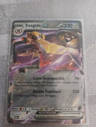 Carte pokémon exagide - carte,