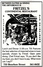 Fritzel's Continental