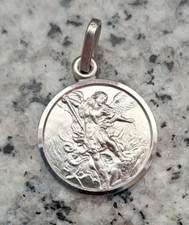 Pendentif médaille en argent