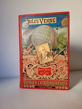 Jules Verne Hetzel Mirifiques aventures du maitre Antifer 1894 (portrait collé).