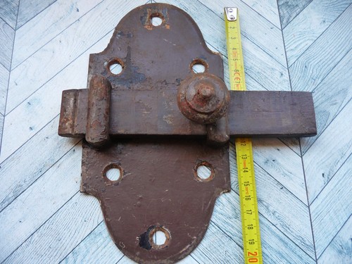 Targette verrou ancien art - targette,