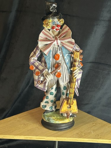 Grand clown céramique - céramique, –