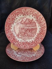2 ASSIETTES ROYAL  TUDOR