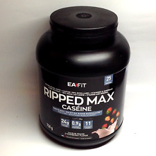 EAFIT RIPPED MAX 750g CASEINE saveur FRAISE  08/2026 MAINTIEN  MASSE MUSCULAIRE