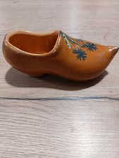 Petit sabot de décoration ancien en terre cuite