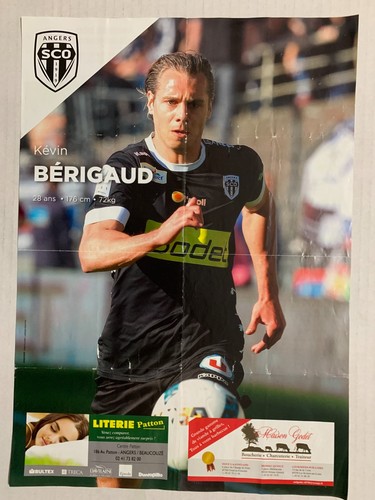Poster match angers sco as - sco,