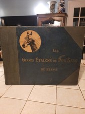 Livre ancien chevaux course - ancien,