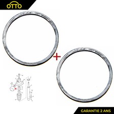 2 BAGUE ETACHEITE DE SPHERE DE