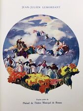 Opéra de Rennes 1914 Lemordant Bretagne Delacroix Jaulmes Évian John Slaon USA