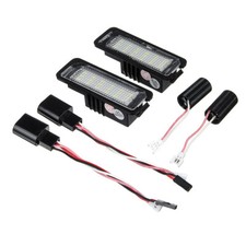 2x LED Feux éclairage plaque