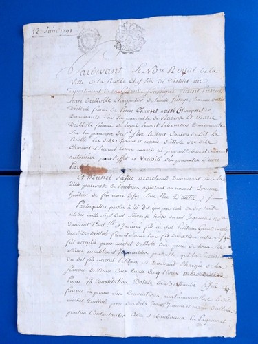 Document ancien - document,