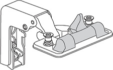1x 123746 - Charnière KOMPLEMENT pour armoire IKEA PAX