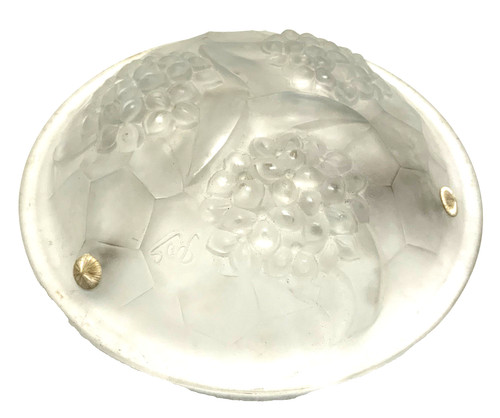 Ancien lustre vasque art déco - ancien,