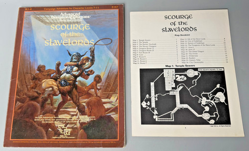 Scourge the slave - ad&d,
