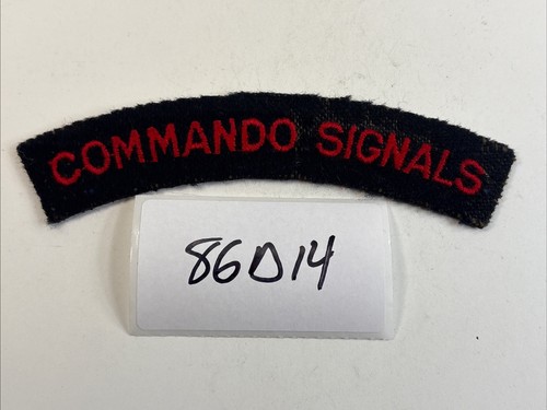 British army commando signals - army,