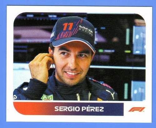 Topps official sticker - topps, f1