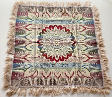 Tapis de table vers 1900 en