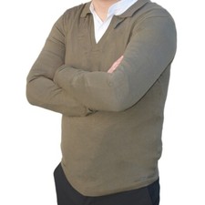 Pull / polo uni kaki