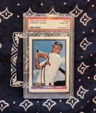 1991 bowman chipper jones - 1991,