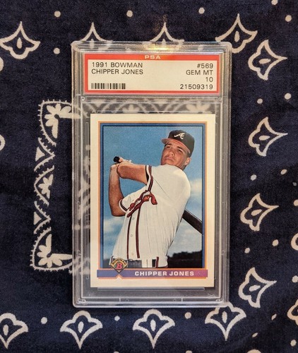 1991 bowman chipper jones - 1991,