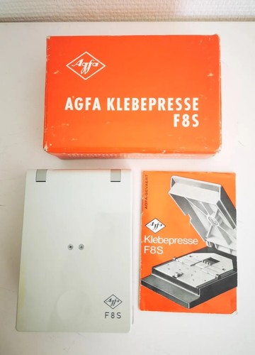 Vintage agfa f8s klebepresse - vintage,