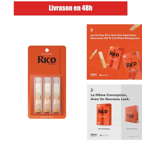 Anches addario rico - rico, organic