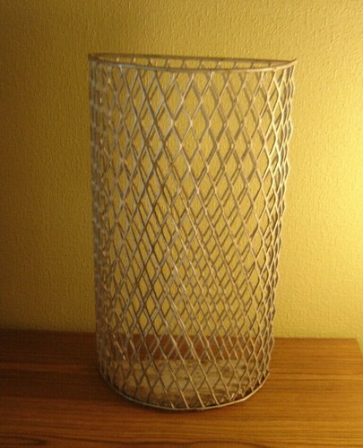 Vintage ancienne poubelle - vintage,