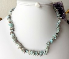 Collier larimar ,bijoux