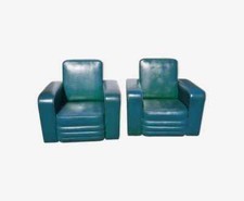 Paire fauteuils club - de,