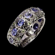 925 Bague en Argent Ovale