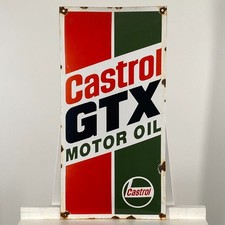 Plaque émaillée Castrol - 60