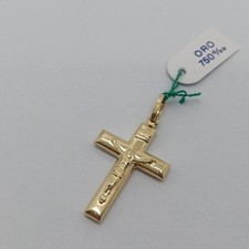 Pendentif Croix Sacrée En Or