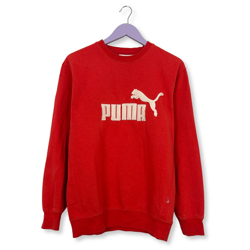 Sweat puma vintage rouge - sweat,