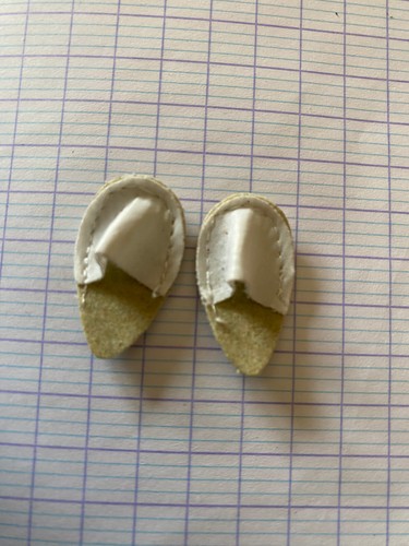 Chaussons pantoufles blanche - chaussons,