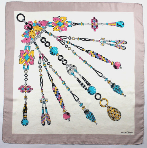 Magnifique foulard vintage - ,