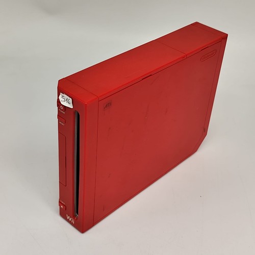 Console nintendo wii rouge - console,