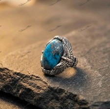 Bague homme turquoise - bague,