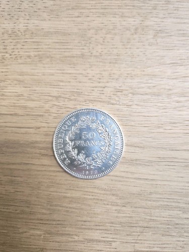 Pièce francs argent - , 50