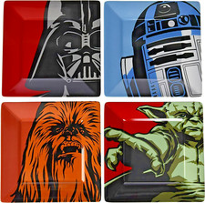 Star Wars Coffret 4 Assiettes