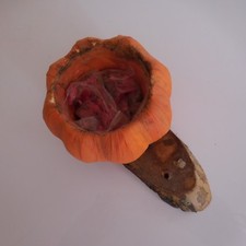 Pot pourri parfumeur citrouille fait main vintage art déco PN France N2955