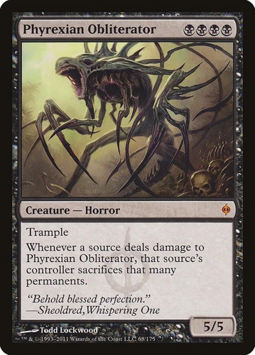 Phyrexian obliterator nph - obliterator,