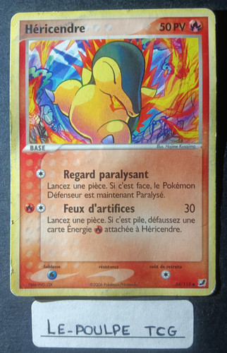 Carte pokemon héricendre - carte,