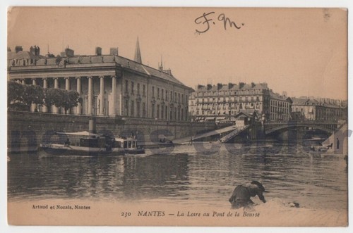 Nantes pont bourse - de, la