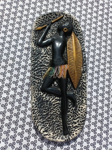 Guerrier africain applique - guerrier,