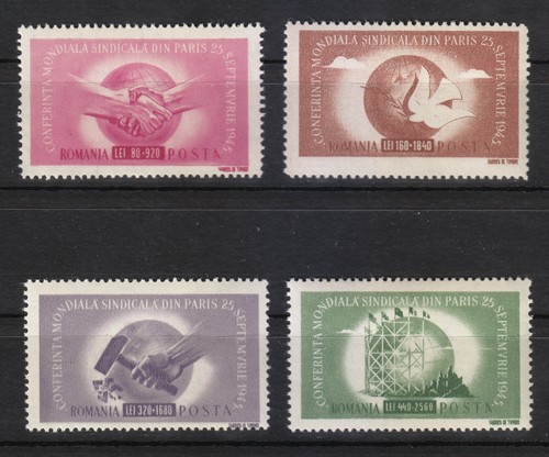 Roumanie 1945 mnh 917 - 1945, 917-920
