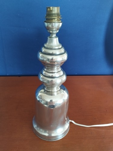 Vintage pied lampe metal - de,