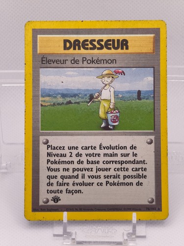 Carte pokémon éleveur - pokémon,